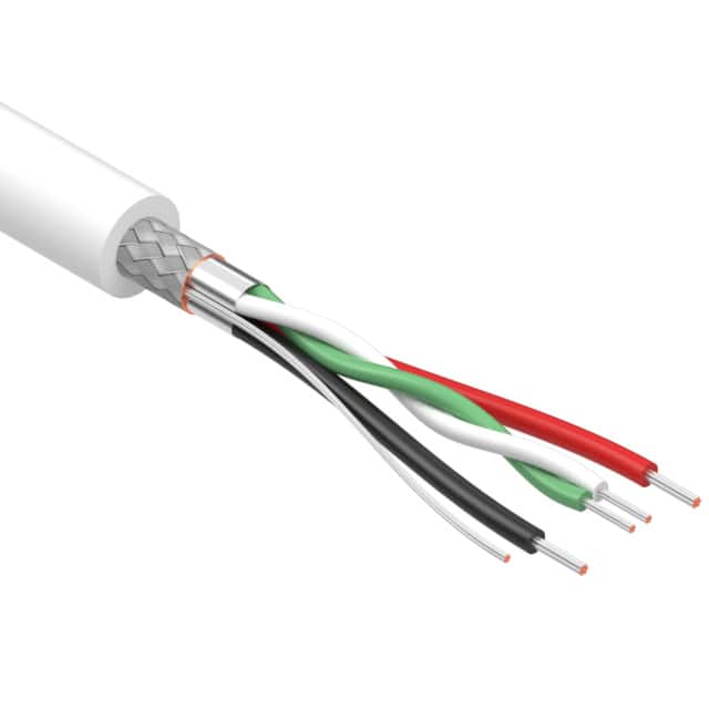30-00873 CABLE 4COND 26AWG/28AWG WHT 502'