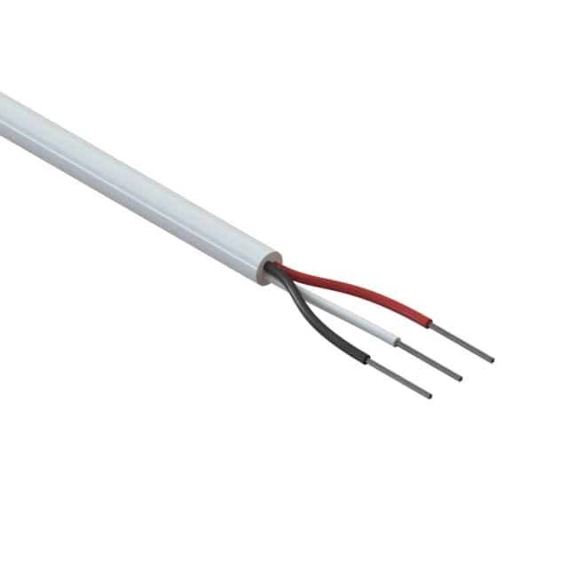 30-00375 CABLE 3COND 24AWG WHITE 1000'