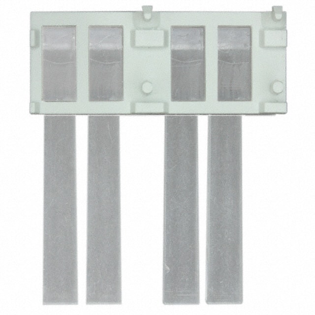 7102P2-M LIGHT PIPE 2POS RJ JACK SQ LENS