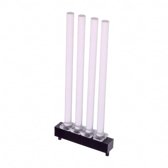 LPA-C041301S-50 LIGHT PIPE 3MM 4POS VERT SMD