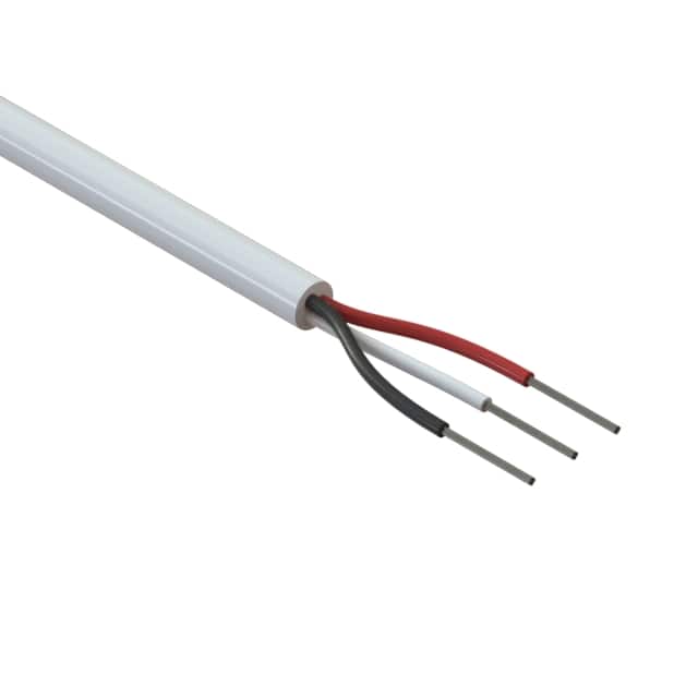 30-00372 CABLE 3COND 22AWG WHITE 1000'