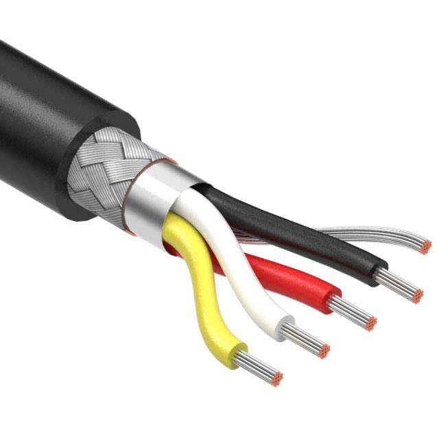 30-01031 CABLE 4COND 24AWG BLK SHLD 502'