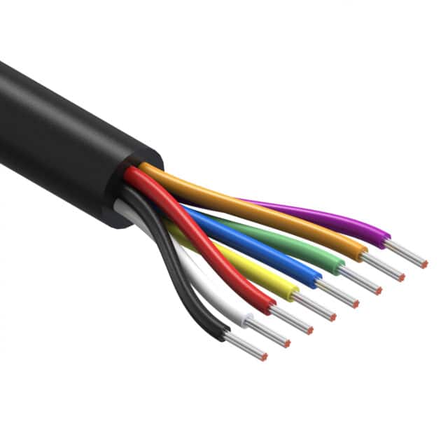 30-01316 CABLE 8COND 22AWG BLACK 502'