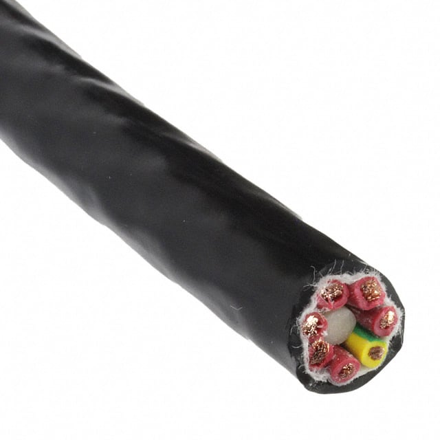 85807 BK005 CABLE 7COND 18AWG BLACK 100'
