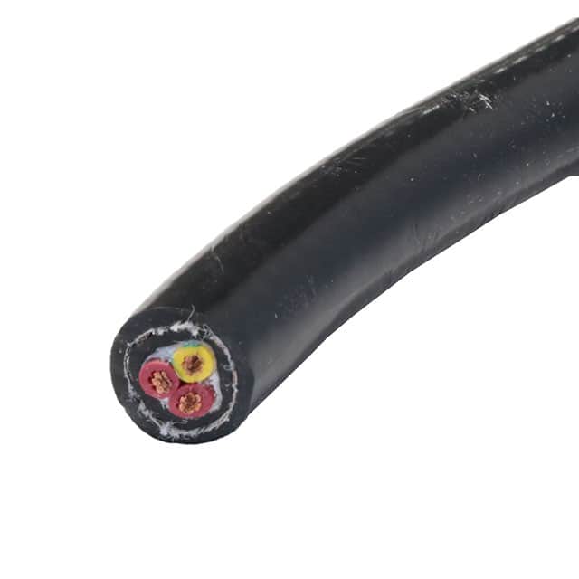85603CY BK005 CABLE 3COND 16AWG BLK SHLD 100'