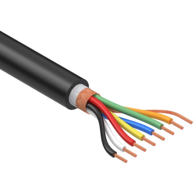 30-00933 CABLE 7COND 24AWG BLK SHLD 502'