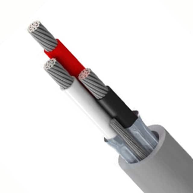 8771MN 0081000 CABLE 3CON 22AWG GRAY SHLD 1000'