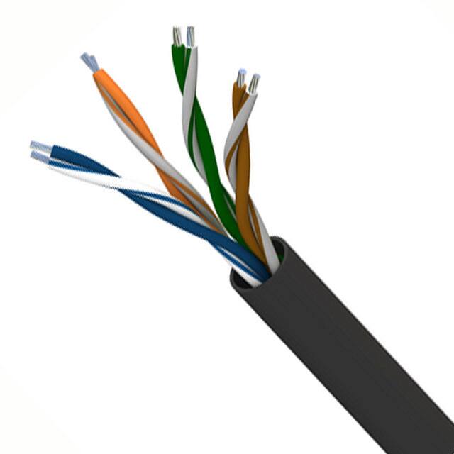 7924A 0021000 CABLE CAT5E 8CON 24AWG RED 1000'