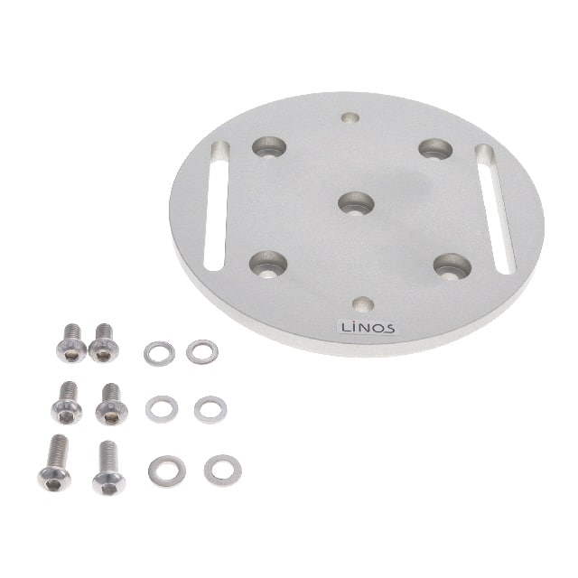 G026206000 BASE PLATE X 95, ROUND, COLORLES