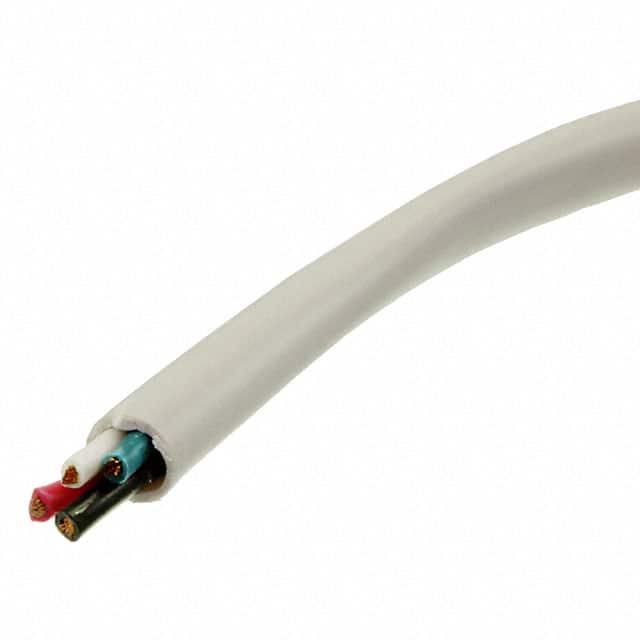 540-14-4-WH-0100F CABLE 4COND 14AWG WHITE 100'