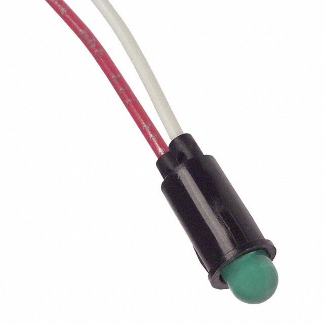 5100H5 LED GREEN 1/4" HOLE PANEL MOUNT