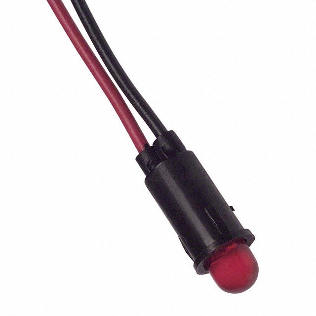 5100H1FL LED RED 1/4" HOLE PANEL MOUNT