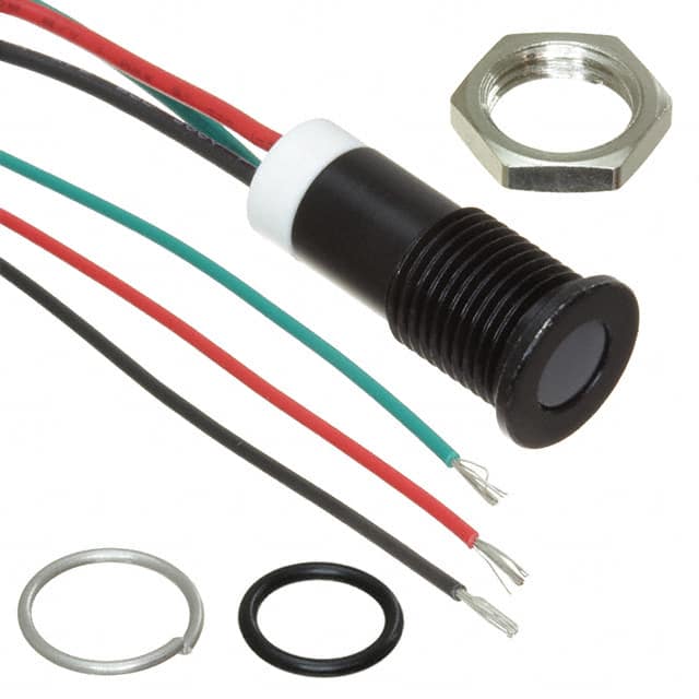 Q8F7BZZRYG02E LED INDICATOR 8MM FLUSH TRI COLO
