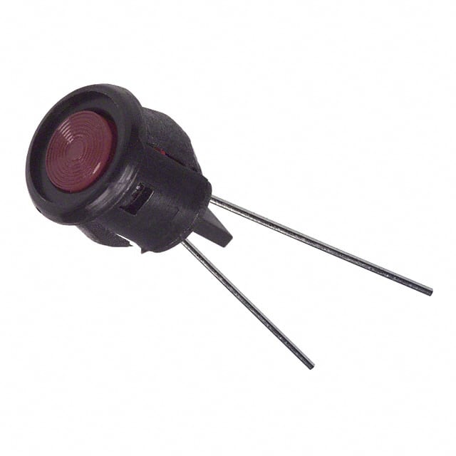 SSI-LXH387ID LED 4.9MM FLAT TOP RED PANEL MNT