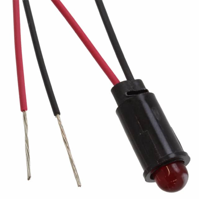 5590103023F LED PMI SNAP-IN RED PVC FREE