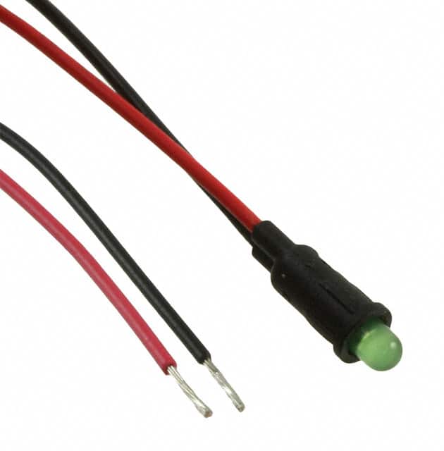 PM3GDW12.0 PNL MNT GREEN 20MA W/WIRE 12"