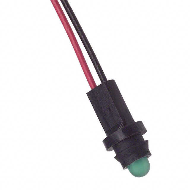 SSI-RM3091GD-150 LED 3MM GREEN 6"LDS REAR PANELMT