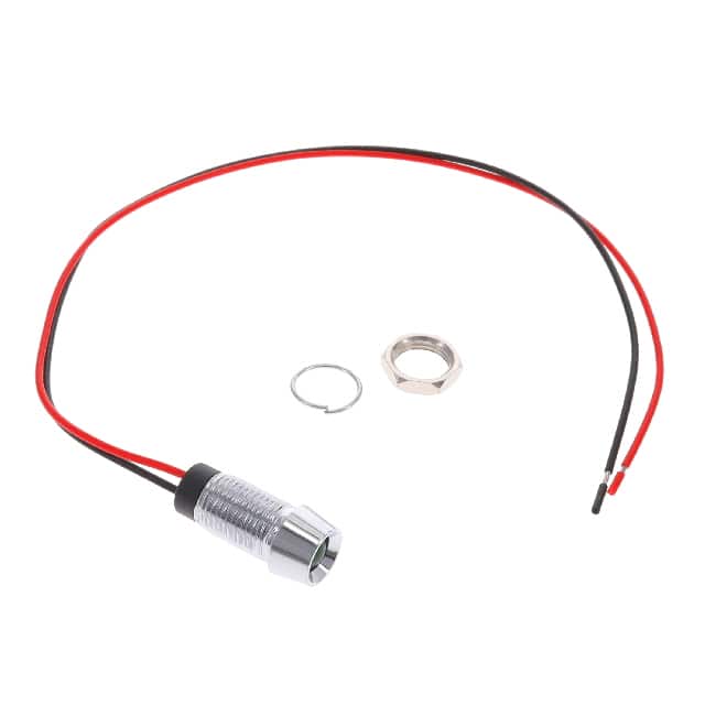 FL1M-8CW-4-G24V LED GRN 8MM NUT 24VDC STK