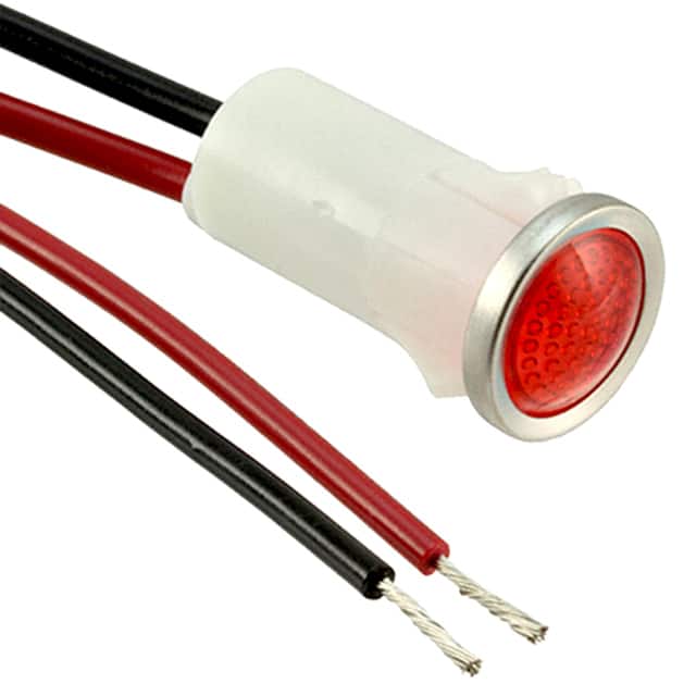 1092D1-125VAC LED PANEL INDICATOR RED 125V