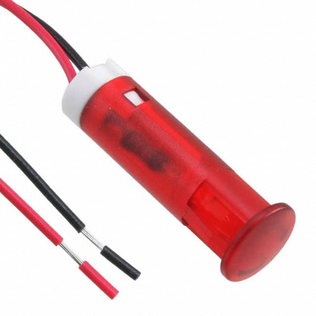 QS83XXR24 INDICATOR 8MM FIXED RED 24V WIRE