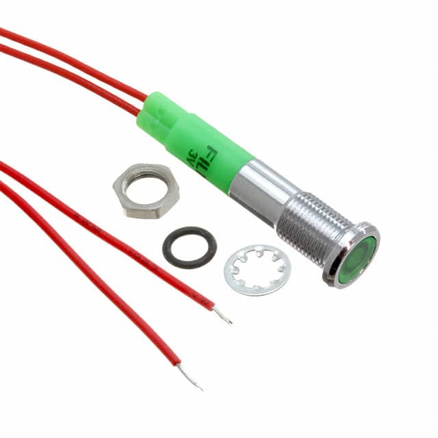 FL1M-6FW-1-G3V LED GRN 6MM NUT 3VAC/DC STK
