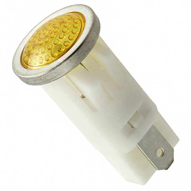 1031QD3 INDICATOR NEON AMBER PANEL MNT