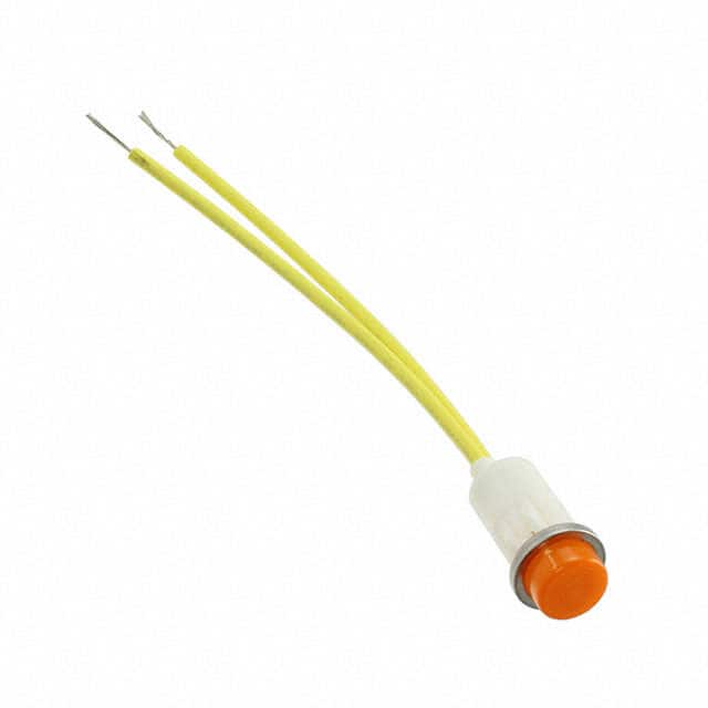 1090C3-12V INDICATOR INCAND AMBER PANEL MNT