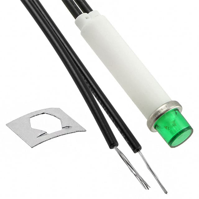2152A5 LAMP NEON INCAND GREEN PNL MNT