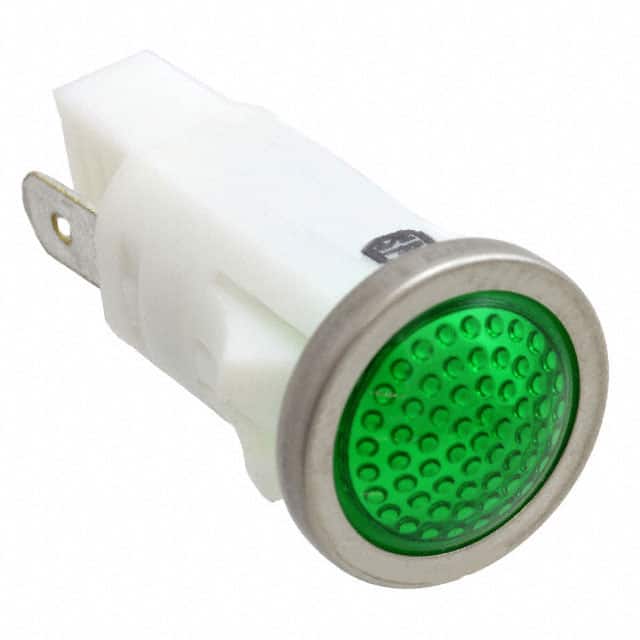 1032QD5 NEON IND GREEN 120V PC MNT QC