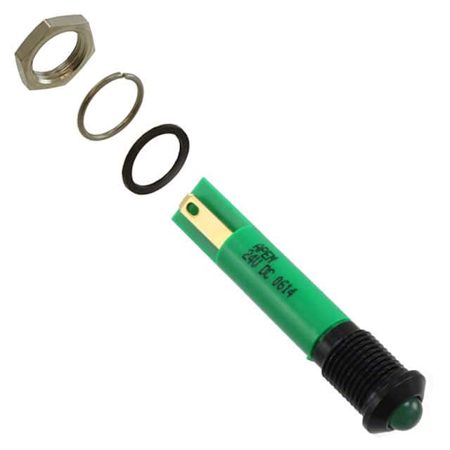 Q8P1BXXG24E INDICATOR 24V 8MM PROMINENT GRN