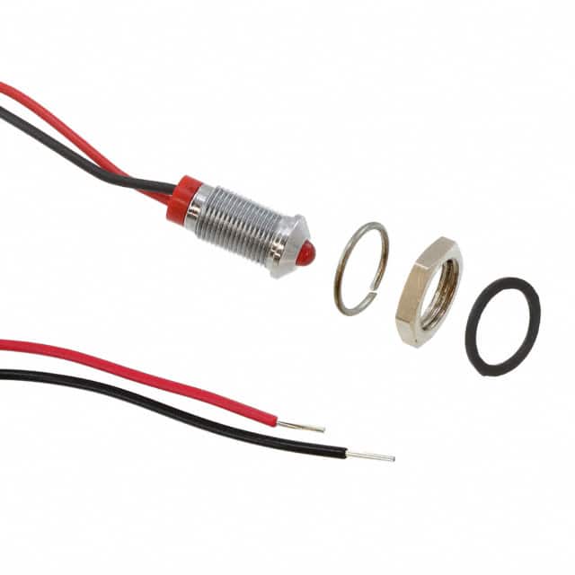 Q6P7CXXR02E LED PM INDICATOR PROMINENT RED