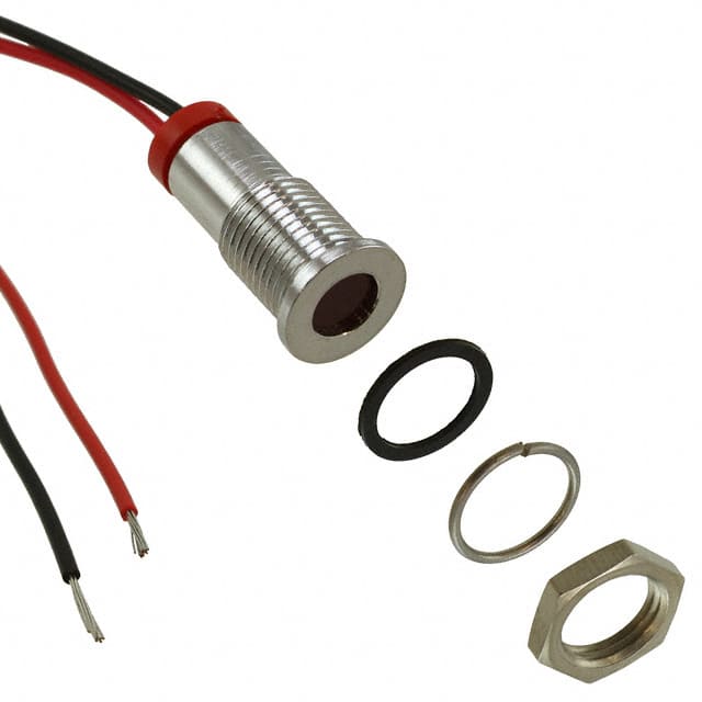 Q8F7CXXR02E LED PM INDICATOR FLUSH RED