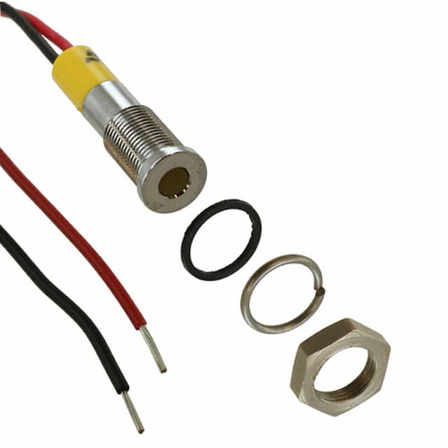 Q6F3CXXY12E LED PANEL MOUNT INDICATOR YLW
