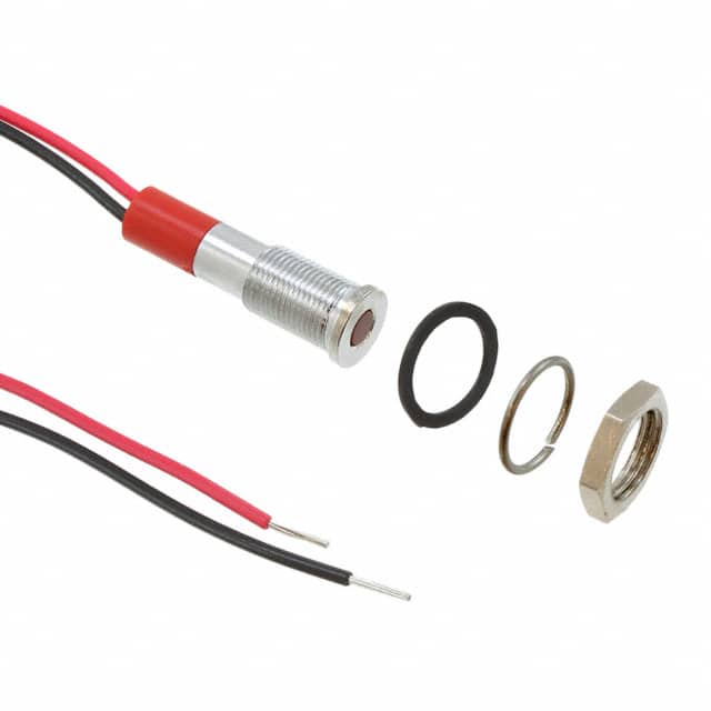 Q6F3CXXR12E LED PANEL MOUNT INDICATOR RED