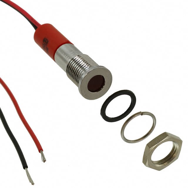 Q8F3CXXHR110E LED PMI FLUSH 110VAC RED