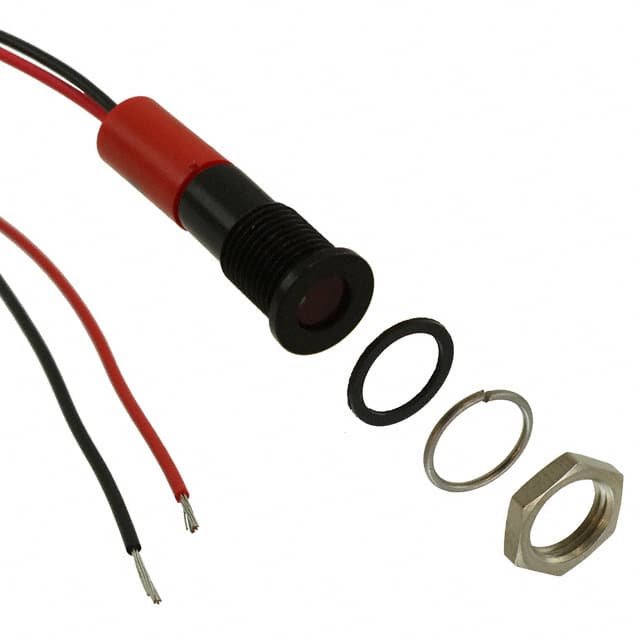 Q8F3BXXHR110E LED PMI FLUSH 110VAC RED