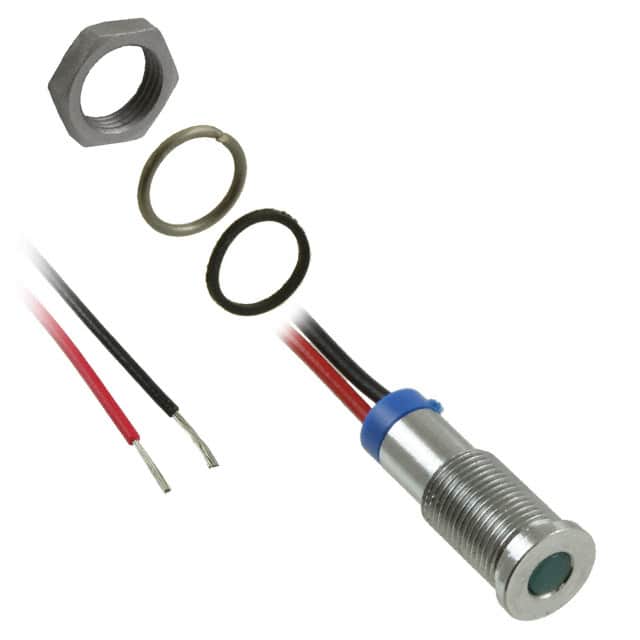 Q6F7CXXB02E LED PM INDICATOR FLUSH BLUE