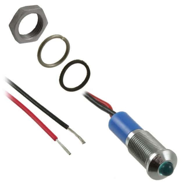 Q6P3CXXB12E LED PANEL MOUNT INDICATOR BLUE
