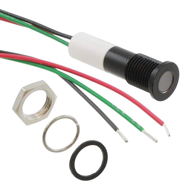 Q8F3BZZRYG12E LED PMI FLUSH GRN/RED/YLW