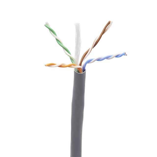 N224-01K-GY-LP5 CABLE CAT6 8CON 23AWG GRAY 1000'