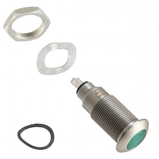 PM5-S17G28V PANEL MOUNT ASSEMBLY GREEN 12.MM