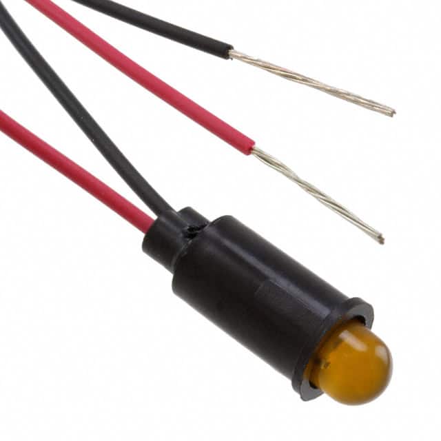 5590302027F LED PMI SNAP-IN YLW PVC FREE