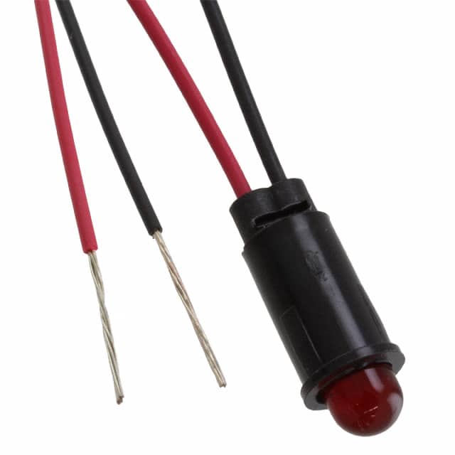 5590103027F LED PMI SNAP-IN RED PVC FREE