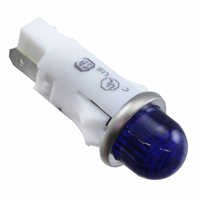 1092QM6-12V PMI RND .5" LED 12V TAB SMALL DO