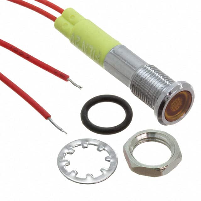 FL1M-6FW-1-Y2V LED YEL 6MM NUT 2VAC/DC STK