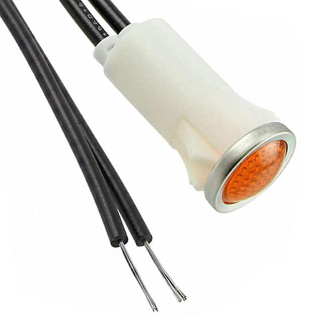 1031D3 INDICATOR NEON AMBER PANEL MNT