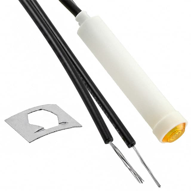 2110A3 INDICATOR NEON AMBER PANEL MNT