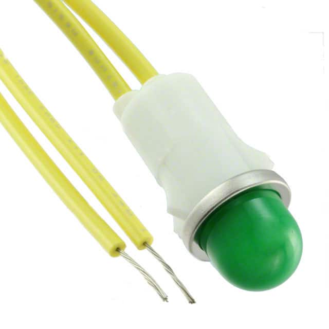1090A5-12V INDICATOR INCAND GREEN PANEL MNT