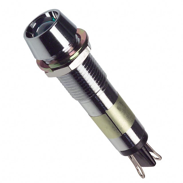 6092212130 LED PNL MT 9MM 12V CHROME GREEN