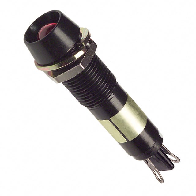 6092122130F LED PNL MT 9MM 12V BLACK RED